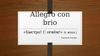 Allegro con brio