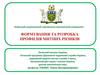 Формування та розробка профилів митних ризиків
