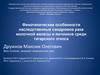 Фенотипические особенности наследственных синдромов рака молочной железы и яичников среди татарского этноса