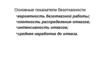 Основные показатели безотказности