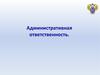 Административная ответственность