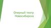 Оперный театр Новосибирска