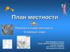 План местности. Понятие о плане местности. Условные знаки. (6 клас)