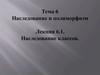 Наследование и полиморфизм. Наследование классов