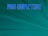 Past simple tense
