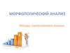 Морфологический анализ