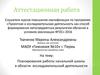 Аттестационная работа. Планирование работы начальной школы в области исследовательской деятельности