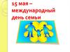 15 мая – международный день семьи