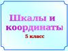 Шкалы и координаты (5 класс)