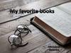 My favorite books