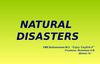 Natural disasters