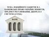 Банківське право України. Поняття, предмет регулювання, джерела і система