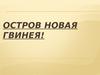 Остров Новая Гвинея
