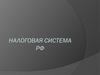 Налоговая система РФ