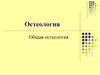 Остеология. Состав костной ткани. Строение и классификация костей