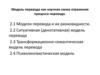 Модель перевода как научная схема отражения процесса перевода