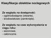 Klasyfikacja obiektów noclegowych