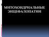 Митохондриальные энцефалопатии