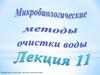 Роль ионов щелочных и щелочноземельных металлов в процессах биологической очистки