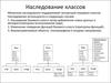Наследование классов. Спецификация базового класса. (Лекция 3)