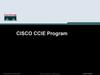 CISCO CCIE Program
