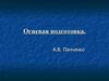 Теоретические основы огневой подготовки. Основы баллистики. (Тема 1.2)