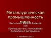 Металлургическая промышленность мира