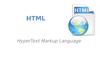 Hypertext markup language
