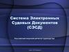 Система Электронных Судовых Документов (СЭСД)