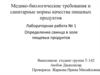 Определение свинца в золе пищевых продуктов
