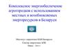 Комплексное энергообеспечение агрогородков с использованием местных и возобновляемых энергоресурсов в Беларуси