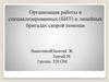 Организация работы в специализированных (БИТ) и линейных бригадах скорой помощи