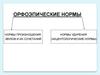 Орфоэпические нормы. Нормы произношения. Нормы ударения звуков и их сочетаний (акцентологические нормы)