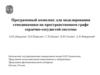 Программный комплекс для моделирования гемодинамики на пространственном графе сердечно-сосудистой системы