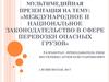 Международное и национальное законодательство в сфере перевозки опасных грузов
