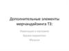 Дополнительные элементы мерчандайзинга ТЗ