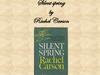 "Silent spring" by Rachel Carson