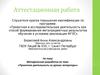Аттестационная работа. Методическая разработка по теме «Проектная деятельность на уроках литературы»