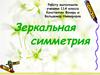 Зеркальная симметрия