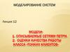 Моделирование систем