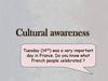 Cultural awareness