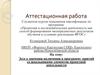 Аттестационная работа. Эссе о значении включения в программу занятий со школьниками элементов проектной  деятельности