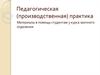 Педагогическая (производственная) практика. Материалы в помощь студентам 3 курса заочного отделения