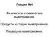 Физическое и химическое выветривание. (Лекция 4)