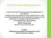 Аттестационная работа. Методическая разработка исследования на тему «Экология большого города»