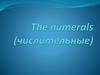 Количественные числительные