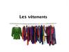 Les vêtements