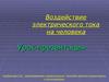 Воздействие электрического тока на человека