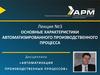 Автоматизированный производственный процесс. (Лекция 3)