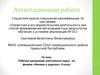 Аттестационная работа. Рабочая программа элективного курса по физике «Физика в задачах». (9 класс)